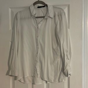White button down top!